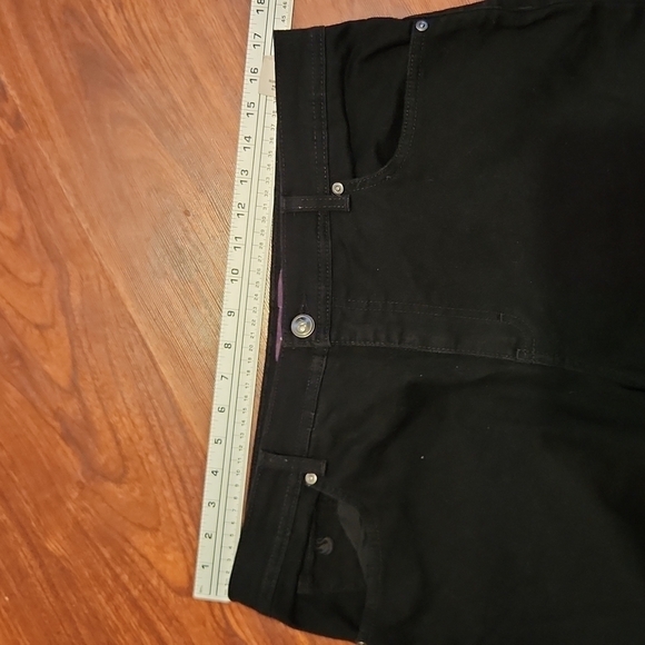 Gloria Vanderbilt Jeans Amanda jeans size 14 black - Picture 9 of 12